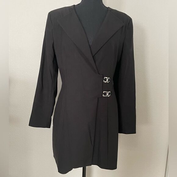 NWT Zara Side Buckle Blazer Dress - Picture 1 of 13